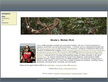 Tablet Screenshot of nicolelmichel.com